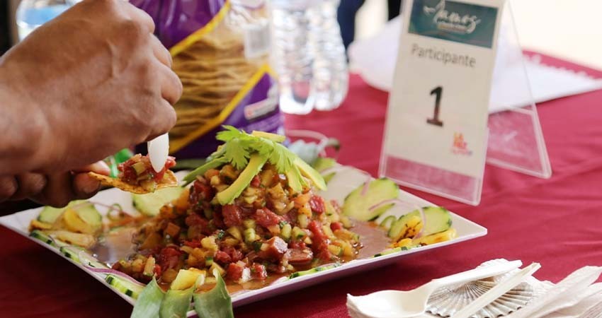Celebran con éxito el segundo Concurso de Ceviche en Puerto Chale