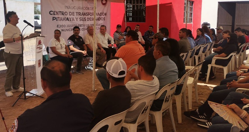 Inauguran centro de transformación de Pitahaya Agria