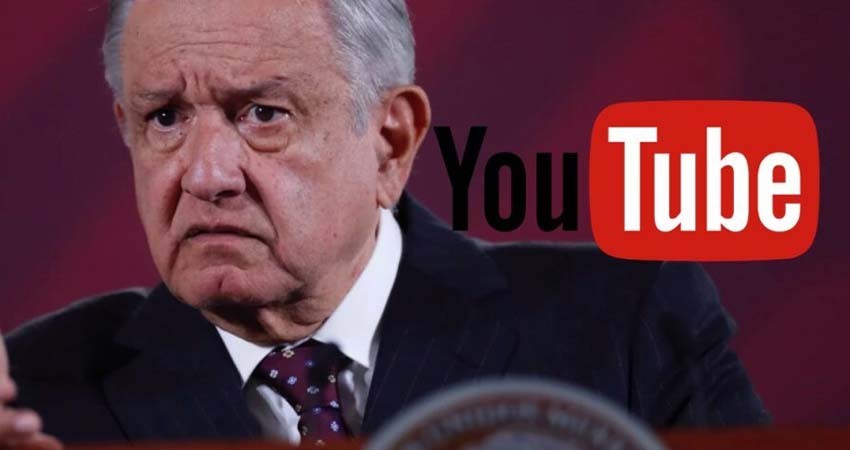 YouTube responde a la acusación de 'censura' de AMLO por bajar conferencia matutina YouTube responde a la acusación de 'censura' de AMLO por bajar conferencia matutina