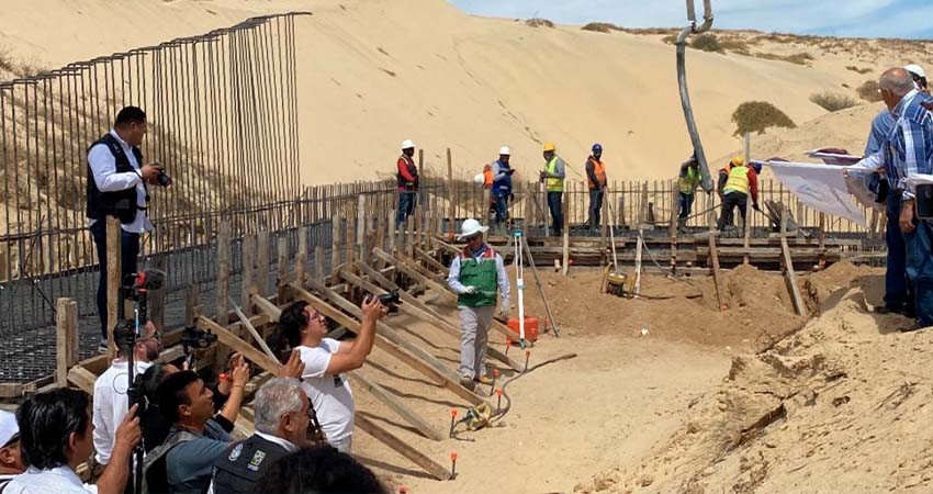 Avanza la construcción de la nueva desaladora en Cabo San Lucas Avanza la construcción de la nueva desaladora en Cabo San Lucas