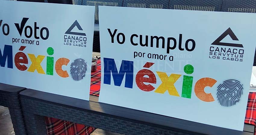 CANACO lanza campaña para promover el voto entre ciudadanos: "Yo propongo, yo voto, yo cumplo" CANACO lanza campaña para promover el voto entre ciudadanos: "Yo propongo, yo voto, yo cumplo"