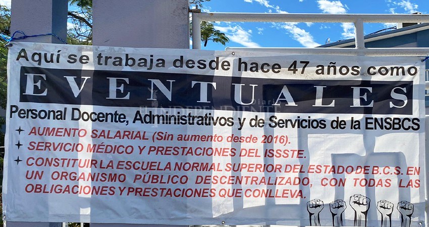 En marcha el paro laboral de la Escuela Normal Superior por incumplimiento del pliego petitorio En marcha el paro laboral de la Escuela Normal Superior por incumplimiento del pliego petitorio