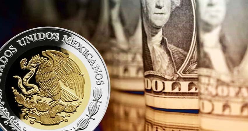 Peso mexicano logra 2 días seguidos de ganancias