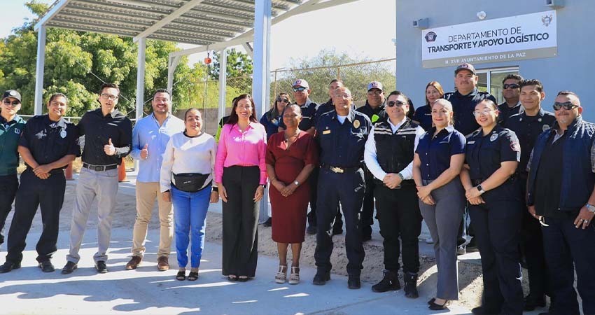 Entra en operaciones el Departamento de Transporte y Apoyo Logístico del Cuerpo de Bomberos de La Paz