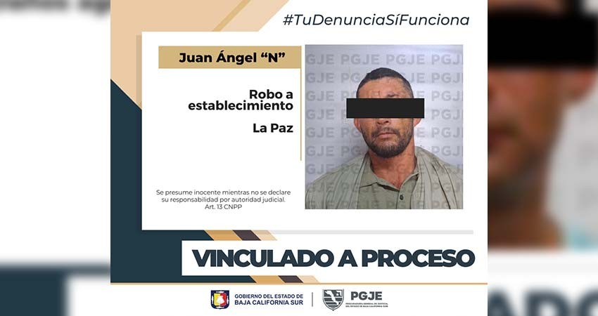 Por robo con violencia Ángel “N” enfrenta proceso penal Por robo con violencia Ángel “N” enfrenta proceso penal