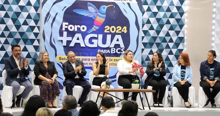 Realizan en BCS "Foro +agua para todos” Realizan en BCS "Foro +agua para todos”
