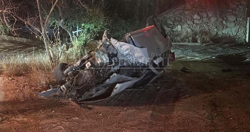Accidente automovilístico en Los Cabos, cobra una vida durante Semana Santa Accidente automovilístico en Los Cabos, cobra una vida durante Semana Santa