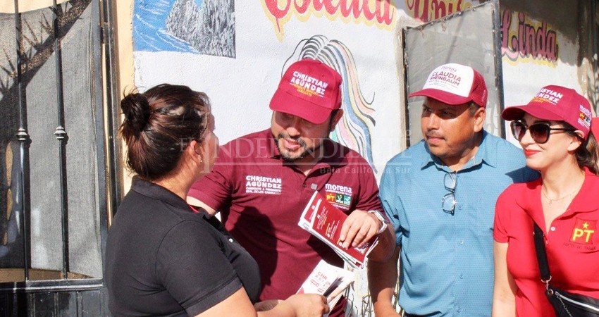 Christian Agundez arranca campaña en Los Cabos Christian Agundez arranca campaña en Los Cabos