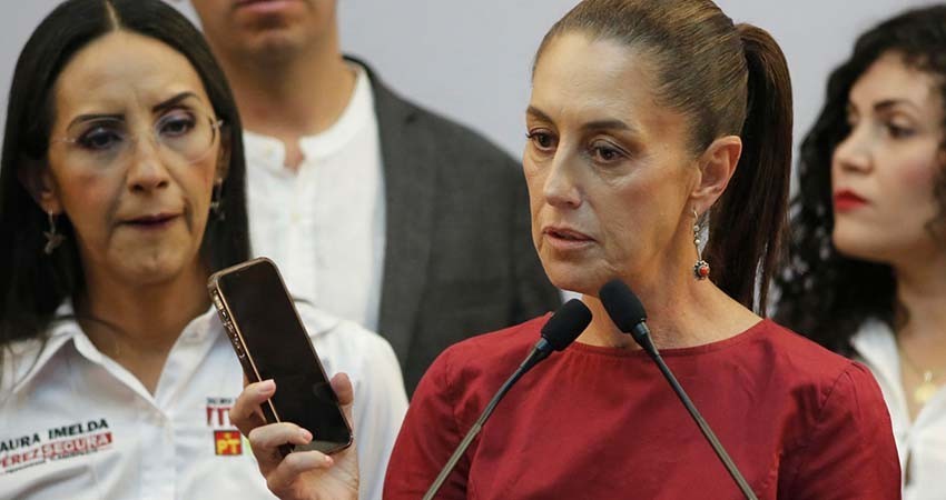 Sheinbaum cuestiona la selección de preguntas para el primer debate presidencial