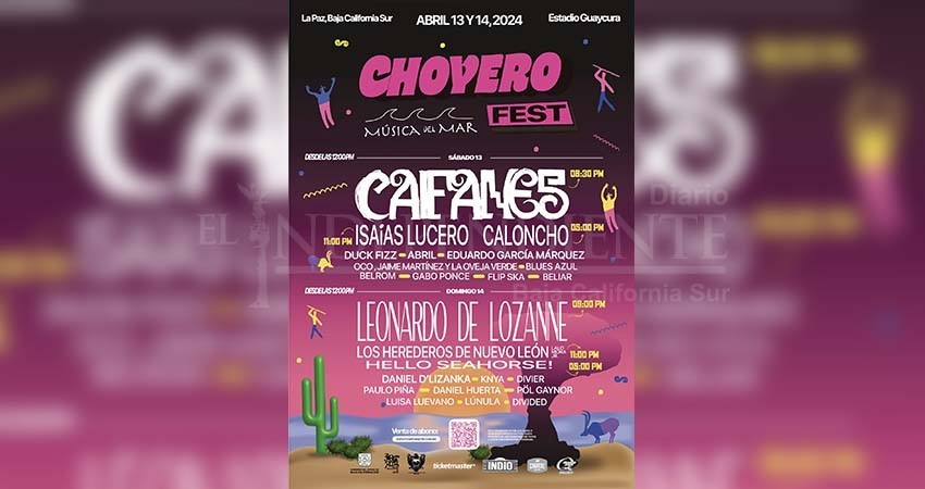 Cultura: “ChoyeroFest no compite con La Pazión por el Sabor”