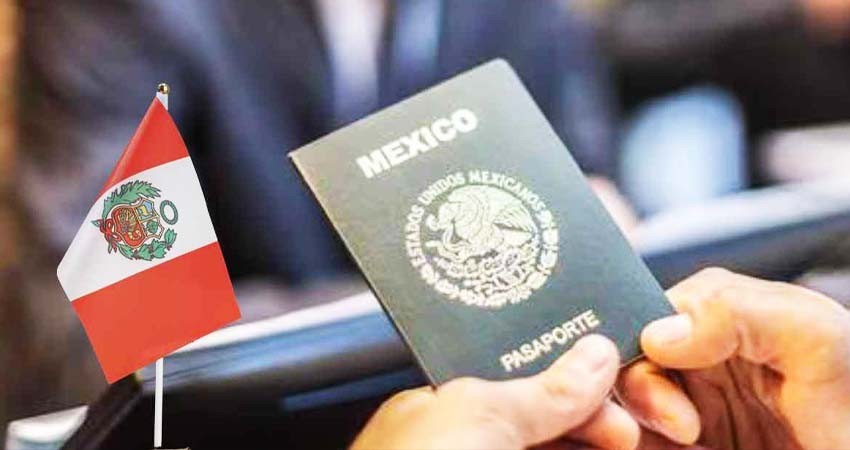 Perú impone visa a mexicanos en reciprocidad a la medida del gobierno de México