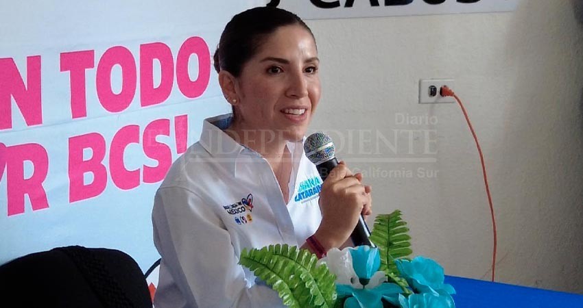 Compromete Susana Zatarain plan de movilidad para Los Cabos, de llegar al Senado