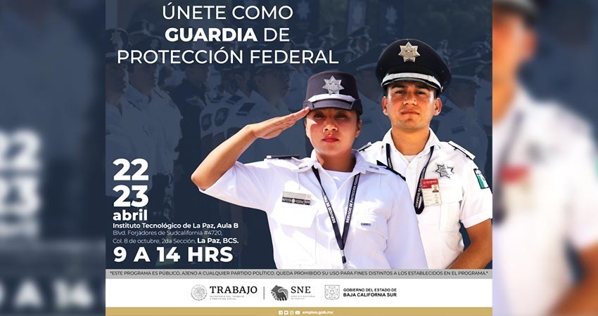 Convocatoria para ingresar a la Guardia de Protección Federal