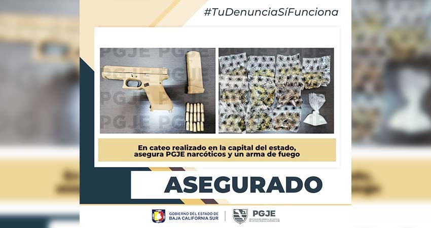 Asegura PGJE sustancias ilícitas en cateo en la colonia Vicente Guerrero Asegura PGJE sustancias ilícitas en cateo en la colonia Vicente Guerrero