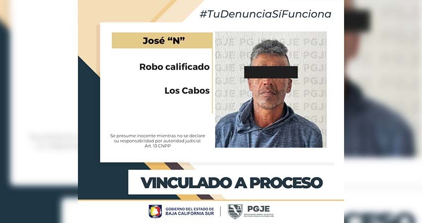 Queda en prisión preventiva José “N” por robo con violencia en SJC
