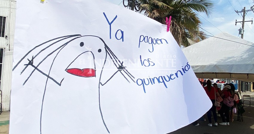 Protesta del magisterio en BCS podría llegar hasta el día de las elecciones