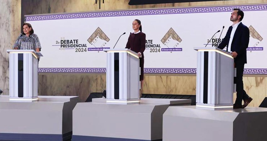Segundo debate presidencial fue el más visto de la historia con 16.1 millones de seguidores: INE Segundo debate presidencial fue el más visto de la historia con 16.1 millones de seguidores: INE