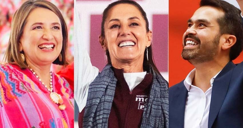 Inicia cuenta regresiva para las elecciones, con Sheinbaum como favorita en encuestas