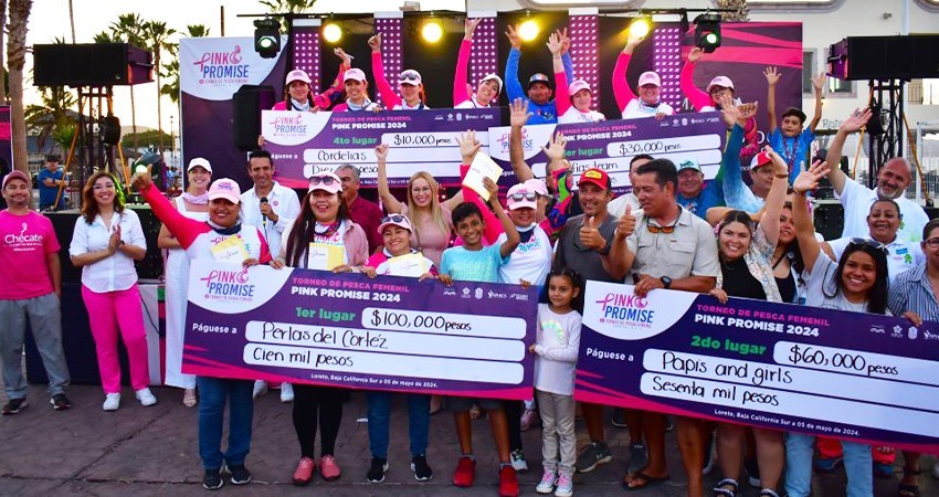 Con éxito celebraron torneo femenil con causa “PINK PROMISE 2024” Con éxito celebraron torneo femenil con causa “PINK PROMISE 2024”