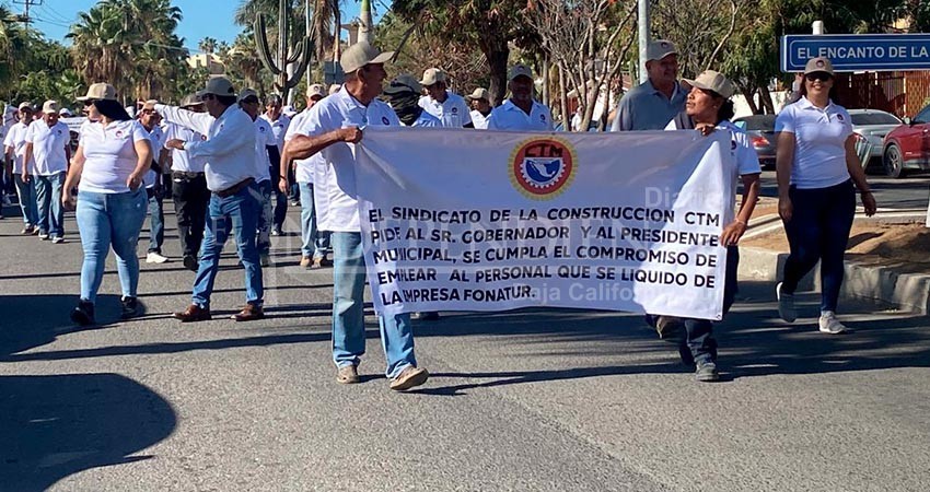 Ex empleados de FONATUR Los Cabos, aún a la espera de su recontratación por el gobierno estatal