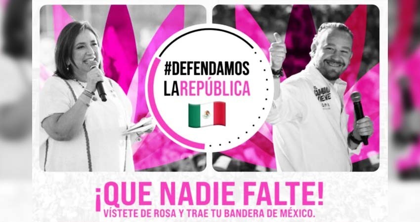 Marea Rosa va con Xóchitl; ‘se quitaron la máscara’: Morena