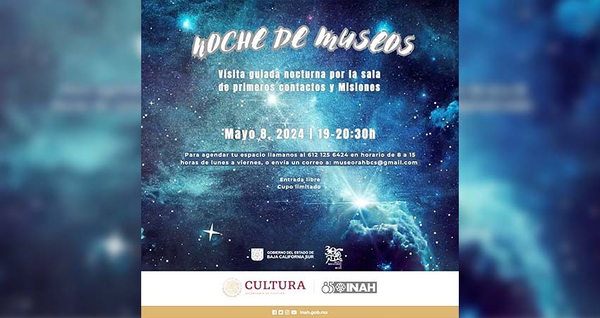 Presentará el Instituto de Cultura “Noches de museo” Presentará el Instituto de Cultura “Noches de museo”
