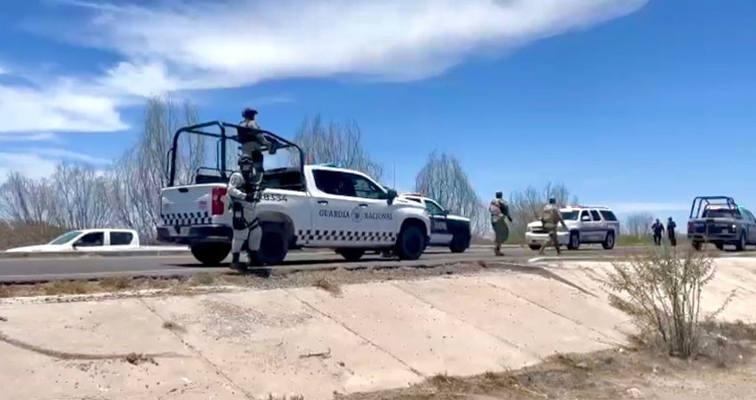 Tras persecución a vehículo con personas armadas en Comondú, detienen a dos hombres