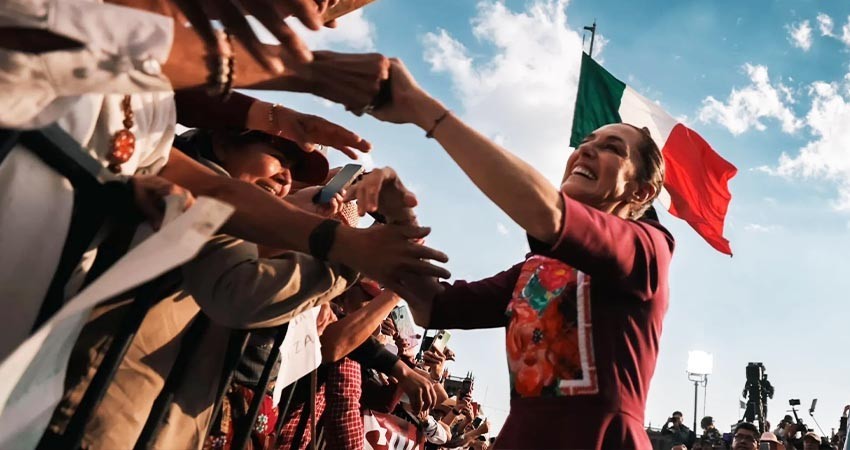 Sheinbaum cerrará su campaña el 29 de mayo en el Zócalo de la CDMX