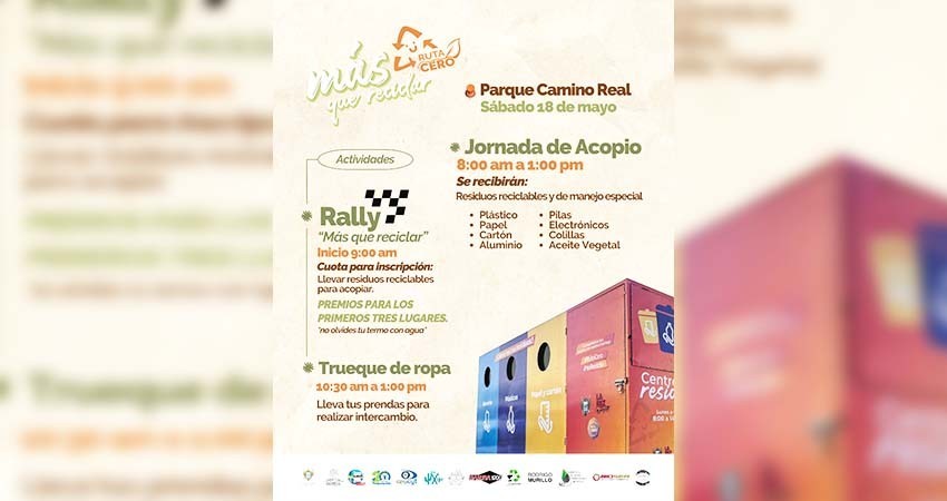 Invita Ayuntamiento de La Paz a jornada de acopio “Más Que Reciclar”