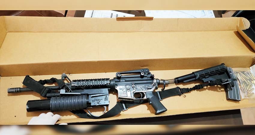 Vinculan a proceso a dos personas por portación de arma de fuego en Comondú