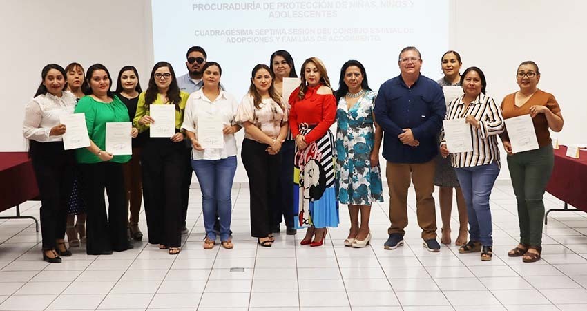 Sesiona el Consejo Estatal de Adopciones y Familias de Acogimiento