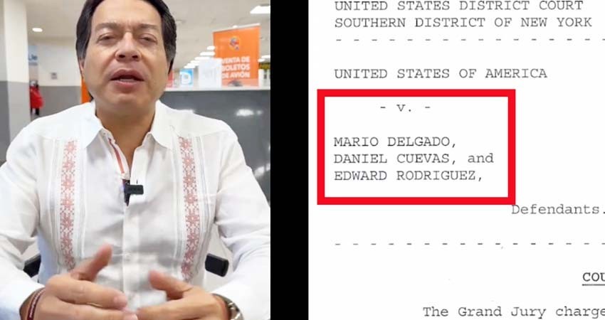 Hay otro ‘Mario Delgado’ procesado en EU por narco: Presidente de Morena