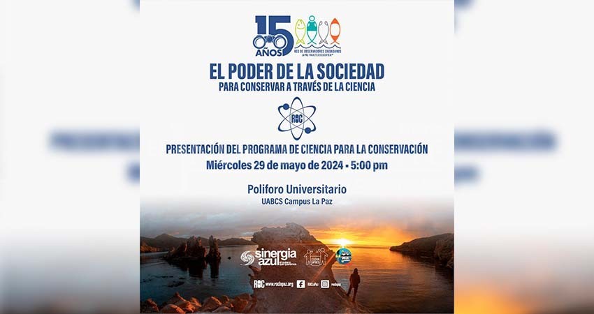 Invitan a la presentación del Programa de Ciencia para la Conservación