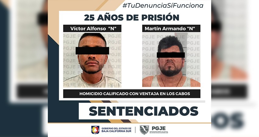 Pasarán 25 años en prisión por el delito de homicidio calificado con ventaja