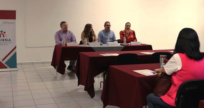 Trabajan en BCS para garantizar una vida libre de violencia de las infancias