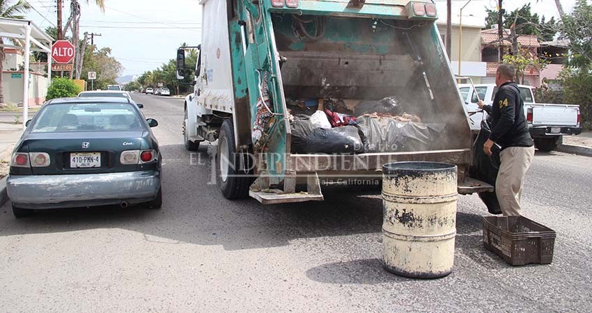 Denuncian empresarios de La Paz elevados costos por recolección de basura