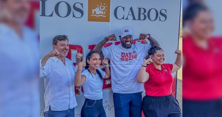 Deportistas de Los Cabos pasaron "Un día con los 49ers de San Francisco"