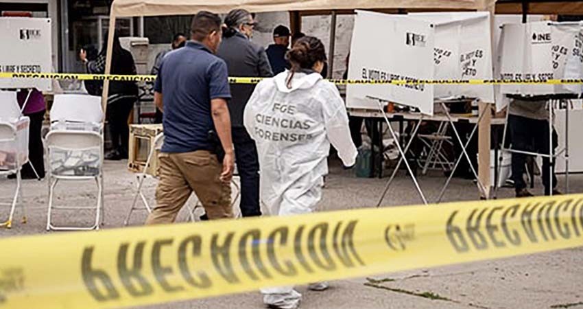 62 personas fueron asesinadas el día de las elecciones: SSPC 62 personas fueron asesinadas el día de las elecciones: SSPC