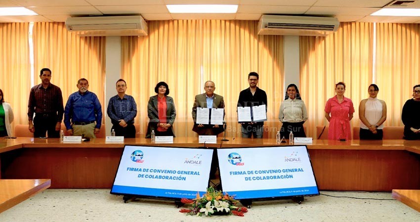 UABCS y la asociación Ándale La Paz colaborarán en proyectos de desarrollo comunitario