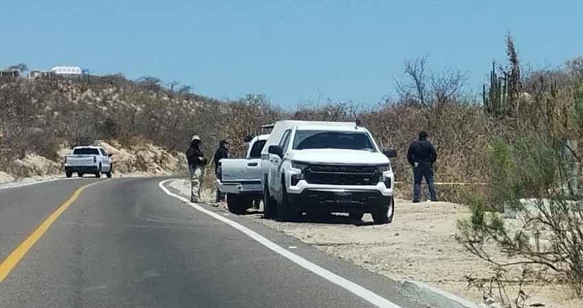 Localizan un cuerpo sin vida en la carretera La Paz - Los Planes