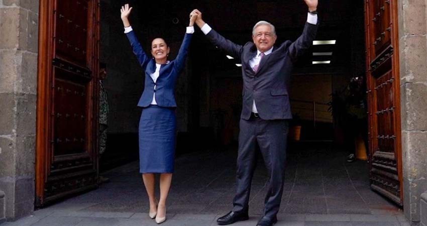 AMLO recibe a Claudia Sheinbaum en su primera reunión tras victoria electoral