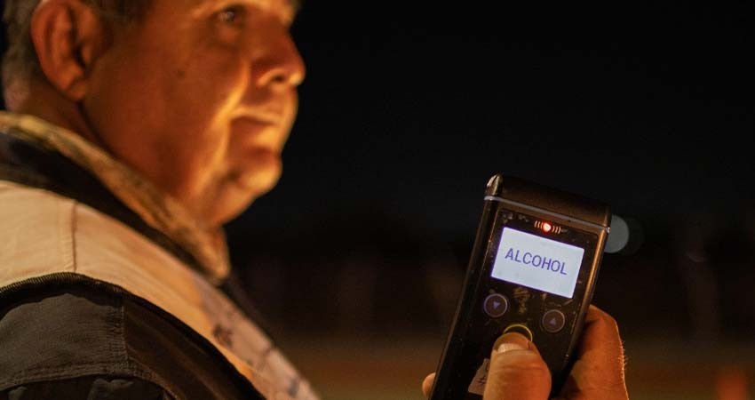 10 vehículos fueron retenidos durante el alcoholímetro en La Paz