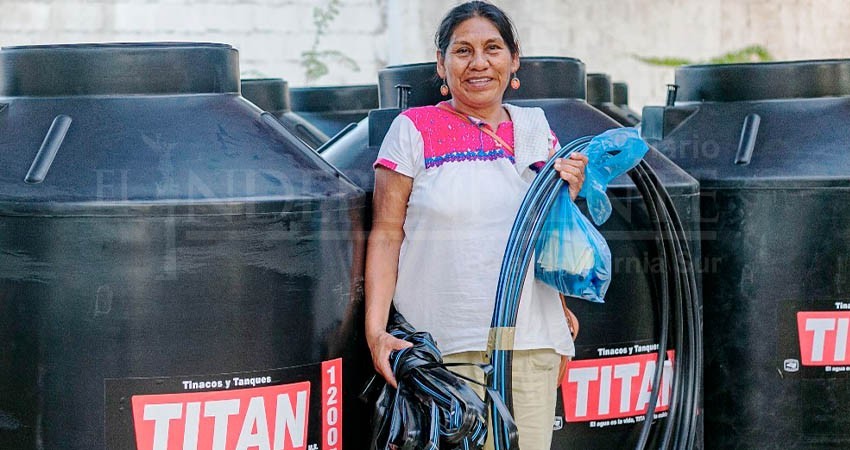 Fortalecen en La Paz el programa -Huertos de Traspatio- con la entrega de equipos de trabajo