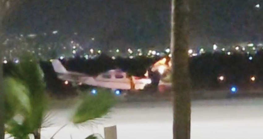 Sufre accidente la aeronave en la que viajaba el gobernador Castro Cosío; lo reportan estable