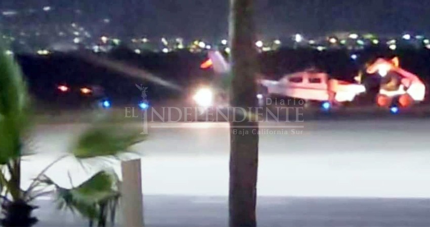 Ileso el gobernador Castro Cosío tras accidente de la aeronave en la que viajaba