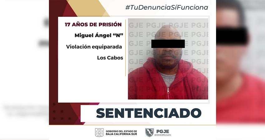 Sentencian a 17 años de prisión a Miguel “N” culpable por el delito de violación equiparada Sentencian a 17 años de prisión a Miguel “N” culpable por el delito de violación equiparada