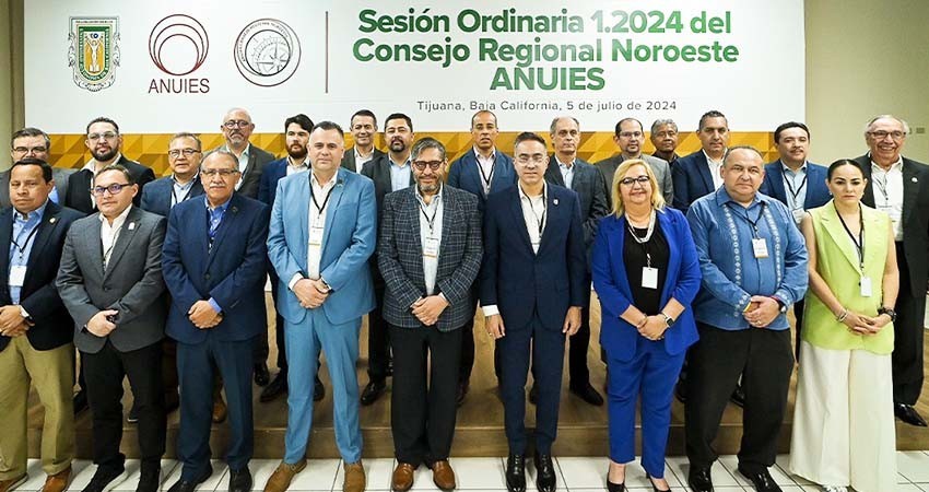 Participa UABCS en Sesión Ordinaria del Consejo Regional Noroeste de ANUIES Participa UABCS en Sesión Ordinaria del Consejo Regional Noroeste de ANUIES
