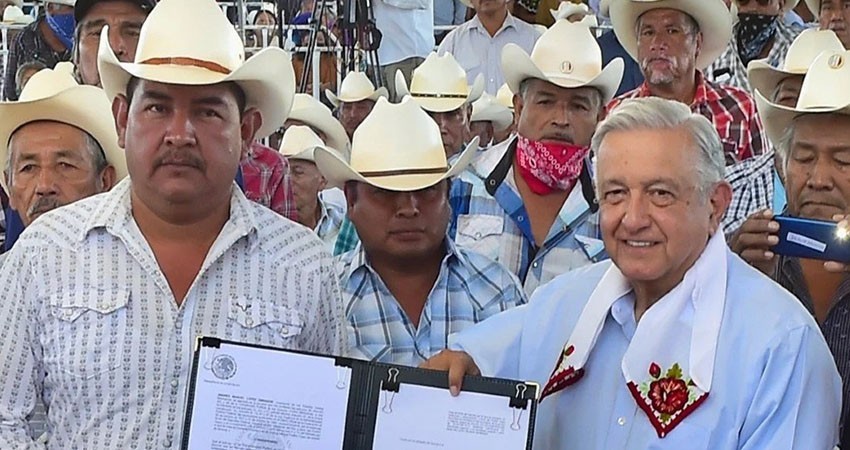 Gobierno de México devuelve más de 45 mil hectáreas al pueblo Yaqui