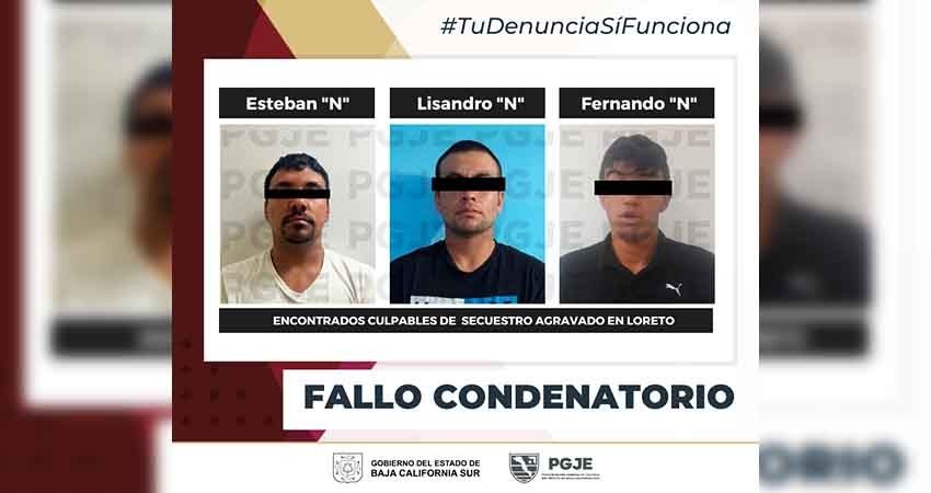 Por el delito de secuestro agravado juez condena a culpables Por el delito de secuestro agravado juez condena a culpables