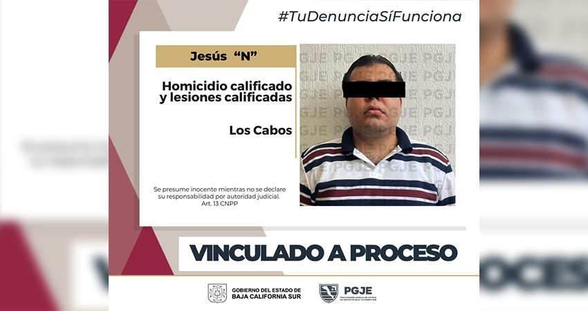 Queda en prisión preventiva Jesús “N” por homicidio calificado y lesiones calificadas en SJC Queda en prisión preventiva Jesús “N” por homicidio calificado y lesiones calificadas en SJC